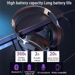 Wireless Bluetooth Over-Ear Headphones with Deep Bass