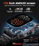 LIGE Military Smart Watch for Men - Rugged Fitness Tracker