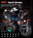 LIGE Military Smart Watch for Men - Rugged Fitness Tracker