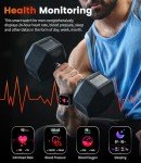 LIGE Military Smart Watch for Men - Rugged Fitness Tracker