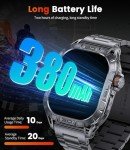 LIGE Military Smart Watch for Men - Rugged Fitness Tracker