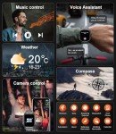LIGE Military Smart Watch for Men - Rugged Fitness Tracker