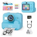 Kids Instant Print Selfie Camera - 1080P HD