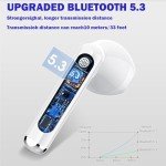 Wireless Bluetooth Earbuds with Deep Bass & Mic