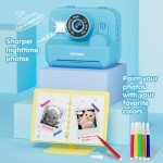Kids Instant Print Selfie Camera - 1080P HD