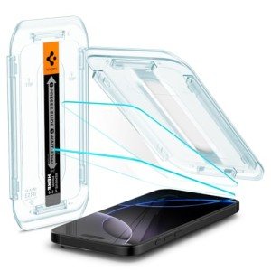 Spigen Glas.tR EZ Fit iPhone 16 Pro Screen Protectors