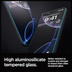 Spigen Glas.tR EZ Fit iPhone 16 Pro Screen Protectors