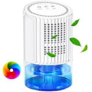 Compact Dehumidifier with Auto Defrost and Quiet Operation