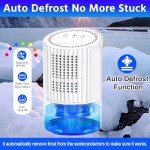 Compact Dehumidifier with Auto Defrost and Quiet Operation