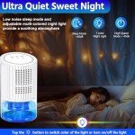 Compact Dehumidifier with Auto Defrost and Quiet Operation