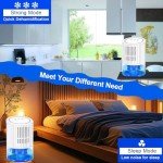 Compact Dehumidifier with Auto Defrost and Quiet Operation