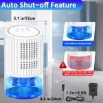 Compact Dehumidifier with Auto Defrost and Quiet Operation