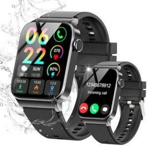 VKROBAG Smartwatch - 1.85" Screen, Fitness Tracker