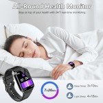 VKROBAG Smartwatch - 1.85" Screen, Fitness Tracker
