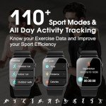 VKROBAG Smartwatch - 1.85" Screen, Fitness Tracker