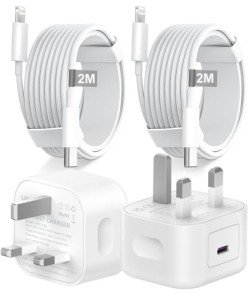 Apple 20W Fast Charger & USB-C Cable 2-Pack