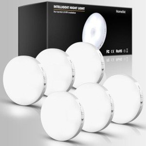 6 Pack Motion Sensor Battery-Powered Night Lights