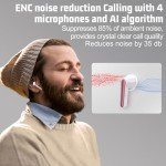 JBMI Wireless Earbuds with 60H Deep Bass