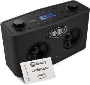 BoomBocs WiFi Bluetooth Speaker with Music Streaming