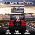 Diamond Lark 2K WiFi Dash Cam with 32GB Card