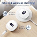 Bluetooth Wireless Earbuds with 48H Playtime and Mic