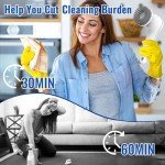 Electric Spin Power Scrubber with 8 Brushes