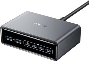 Anker 200W 6-Port GaN Fast Charging Station