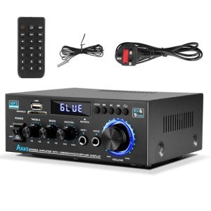 Bluetooth Stereo Audio Amplifier with Remote Control