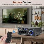Bluetooth Stereo Audio Amplifier with Remote Control
