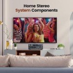 Bluetooth Stereo Audio Amplifier with Remote Control