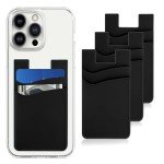 3-Pack Silicone Phone Wallets for Credit Cards