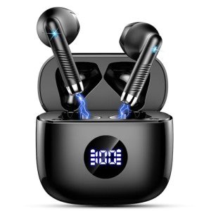 Bluetooth 5.4 Wireless Earbuds with Noise Cancelling