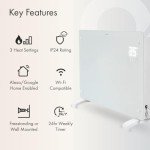 Devola Smart Electric Glass Panel Heater 2000W