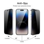 JETech Privacy Screen Protector for iPhone 14 Pro