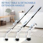 Electric Spin Scrubber Kit with 9 Brush Heads