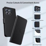 Aiziki Leather Flip Case for Honor 200/X7c