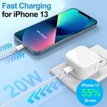2-Pack 20W Fast iPhone Charger with Cable