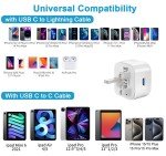 2-Pack 20W Fast iPhone Charger with Cable