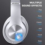Wireless Bluetooth Over-Ear Headphones with EQ Modes