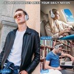Wireless Bluetooth Over-Ear Headphones with EQ Modes