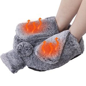 Cozy Foot Warmer with Plush Cover – 2L Hot Water Bottle