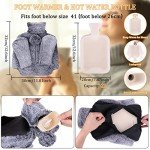 Cozy Foot Warmer with Plush Cover – 2L Hot Water Bottle