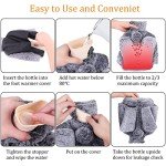 Cozy Foot Warmer with Plush Cover – 2L Hot Water Bottle