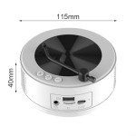 Retro Bluetooth FM Radio CD Player with Speaker