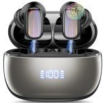 Mini Bluetooth 5.4 Wireless Earbuds with Noise Cancelling