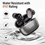 Mini Bluetooth 5.4 Wireless Earbuds with Noise Cancelling