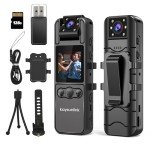 Kaysunlink Mini Body Camera with Night Vision 1080P