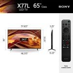Sony 65" X77L 4K Ultra HD Smart TV