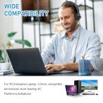 Noise-Cancelling Wired Headset with Microphone