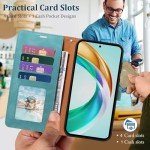 Honor 200 Smart Case Wallet Cover with RFID Blocking